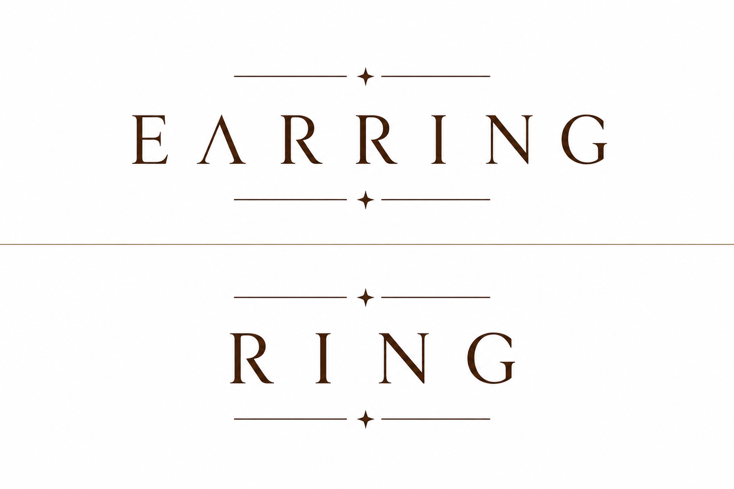 EARRINGS | RINGS