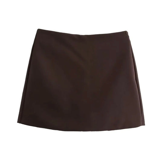 Skort Dark Brown